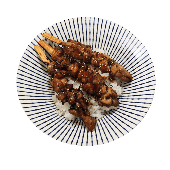 Yakitori fais par le rastaurant sushis Hanasako